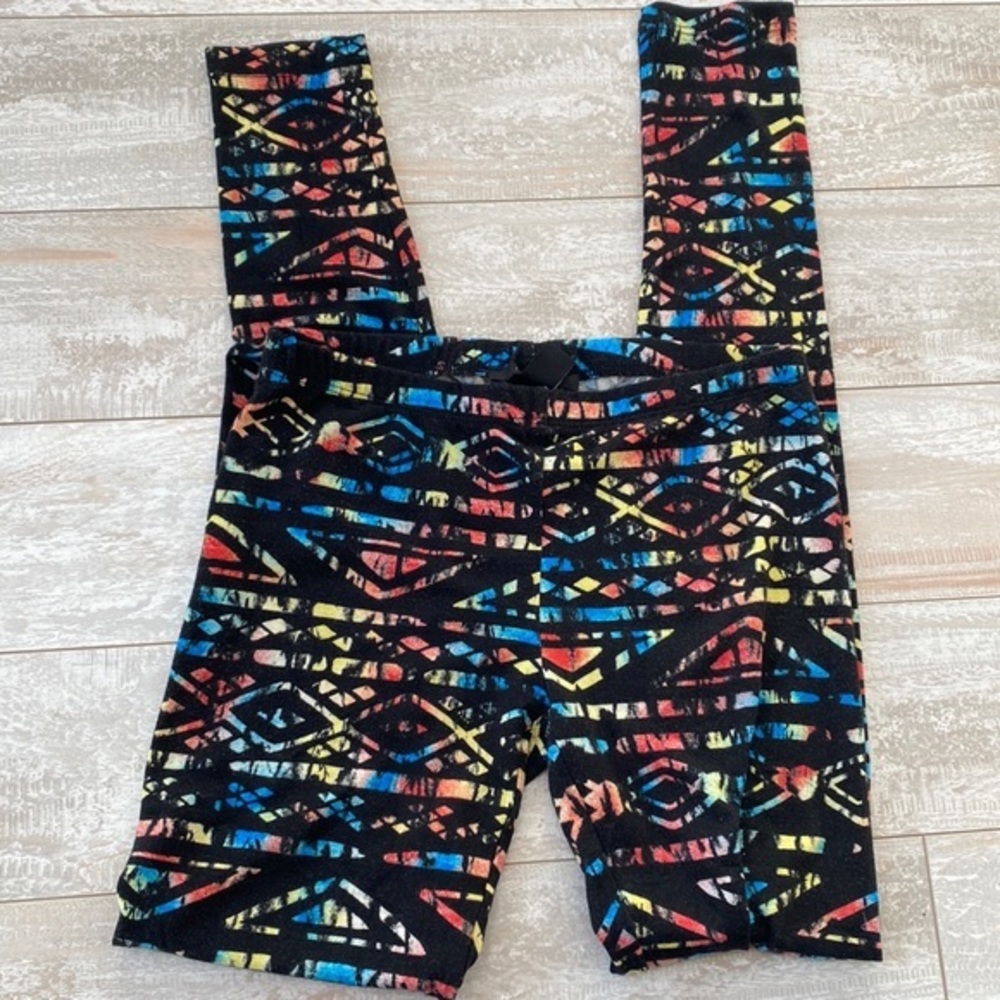 Leggings Rainbow Tribal‎ Aztec Print